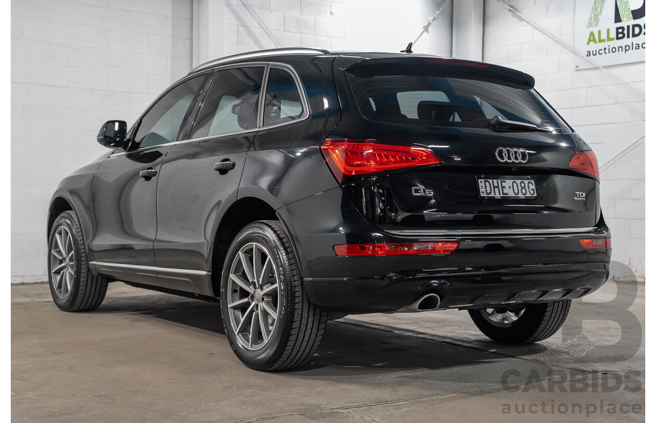 5/2016 Audi Q5 2.0 TDI Quattro (AWD) 8R MY16 4d Wagon Myth Black Metallic Turbo Diesel 2.0L