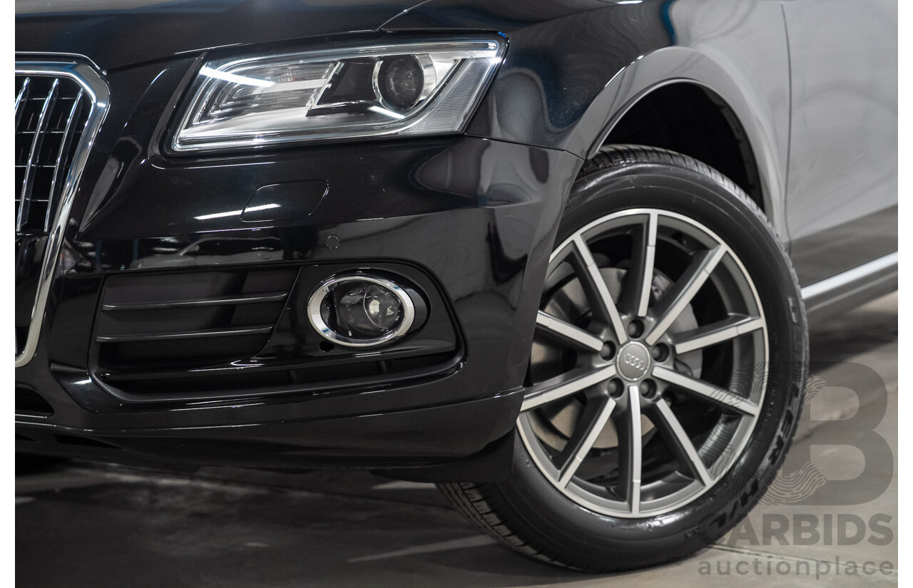5/2016 Audi Q5 2.0 TDI Quattro (AWD) 8R MY16 4d Wagon Myth Black Metallic Turbo Diesel 2.0L