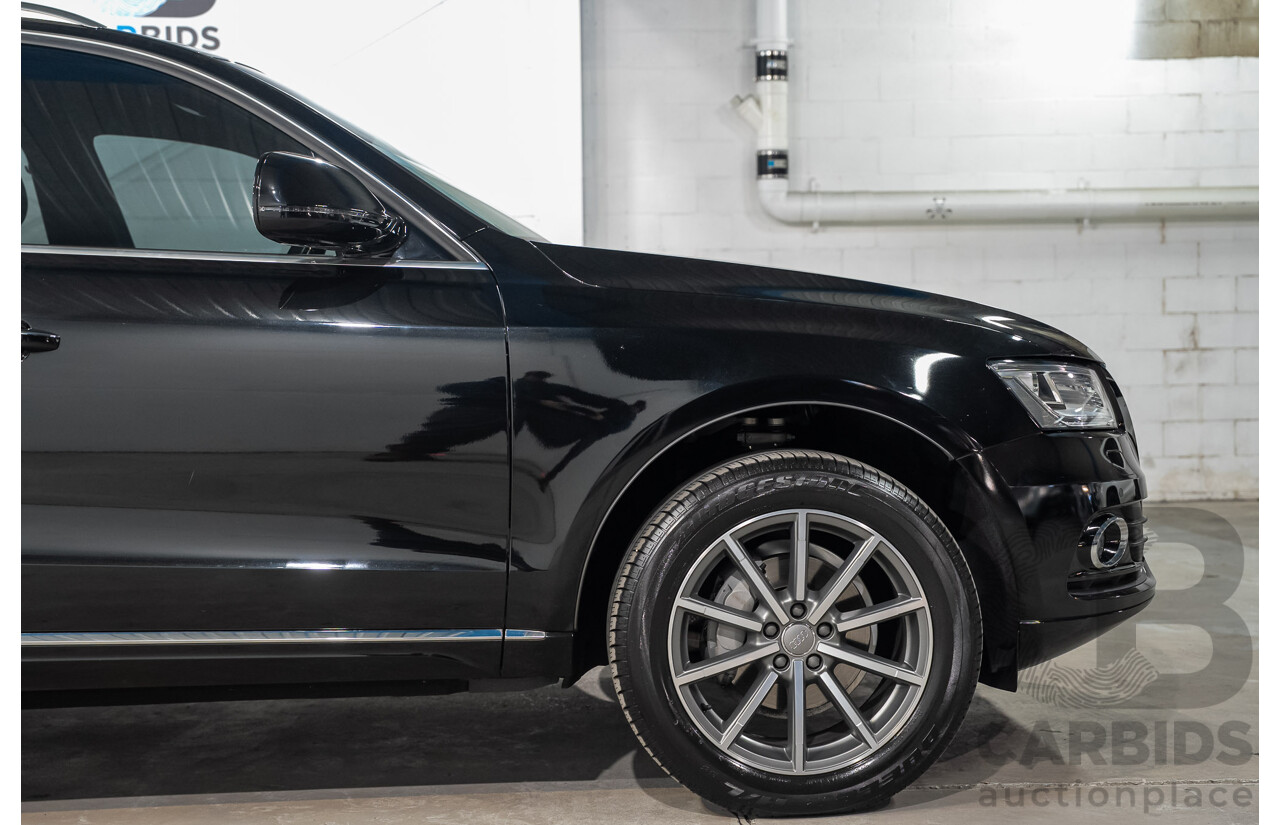 5/2016 Audi Q5 2.0 TDI Quattro (AWD) 8R MY16 4d Wagon Myth Black Metallic Turbo Diesel 2.0L