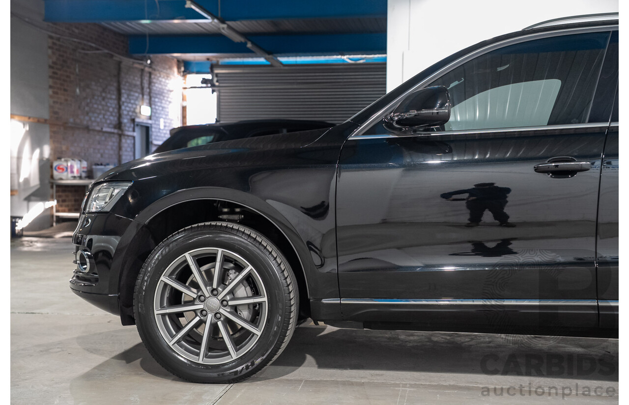 5/2016 Audi Q5 2.0 TDI Quattro (AWD) 8R MY16 4d Wagon Myth Black Metallic Turbo Diesel 2.0L
