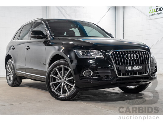 5/2016 Audi Q5 2.0 TDI Quattro (AWD) 8R MY16 4d Wagon Myth Black Metallic Turbo Diesel 2.0L