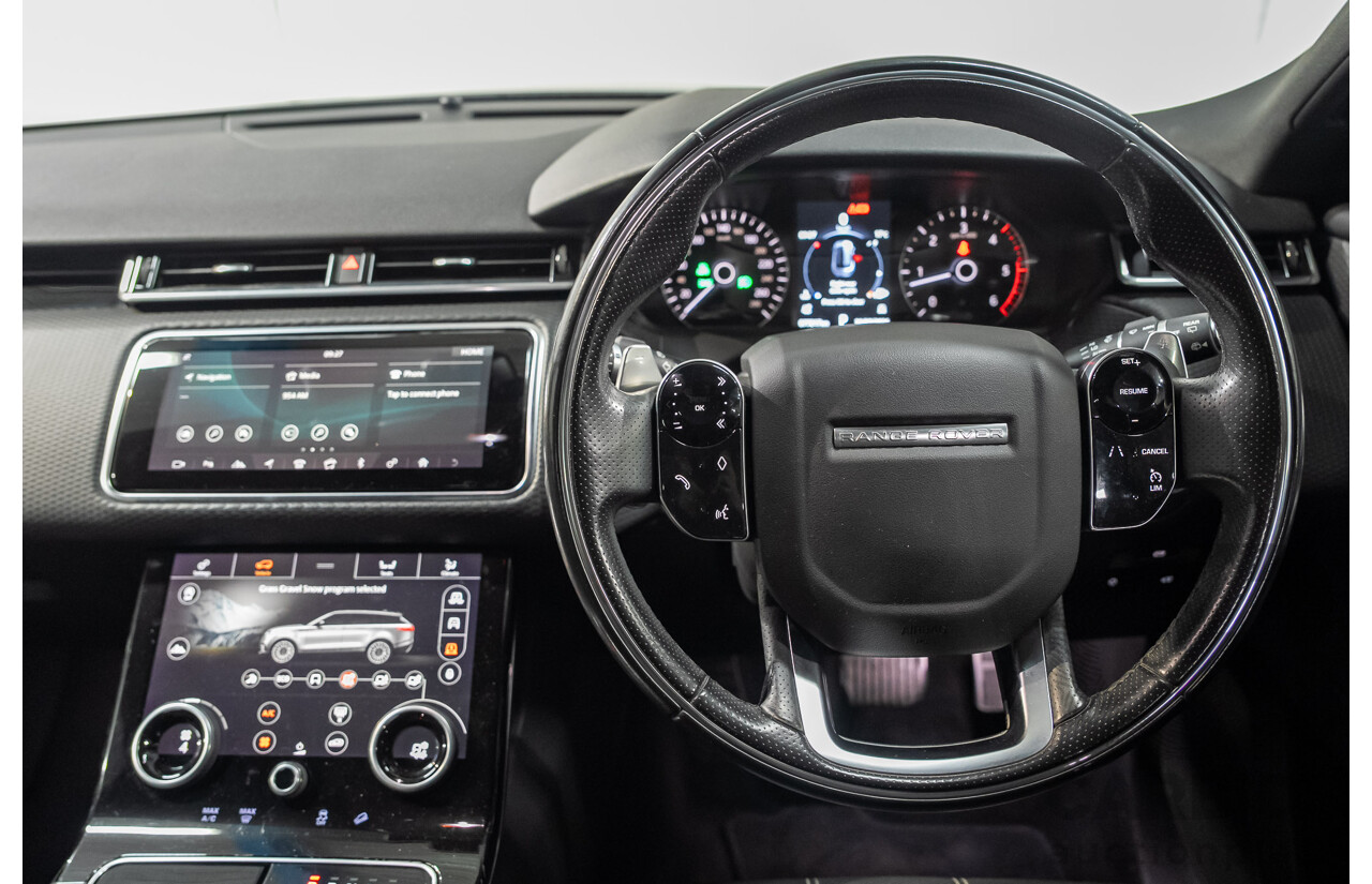 9/2017 Range Rover Velar D300 R-Dynamic S (AWD) MY18 4d Wagon Corris Grey Metallic Twin Turbo Diesel 3.0L