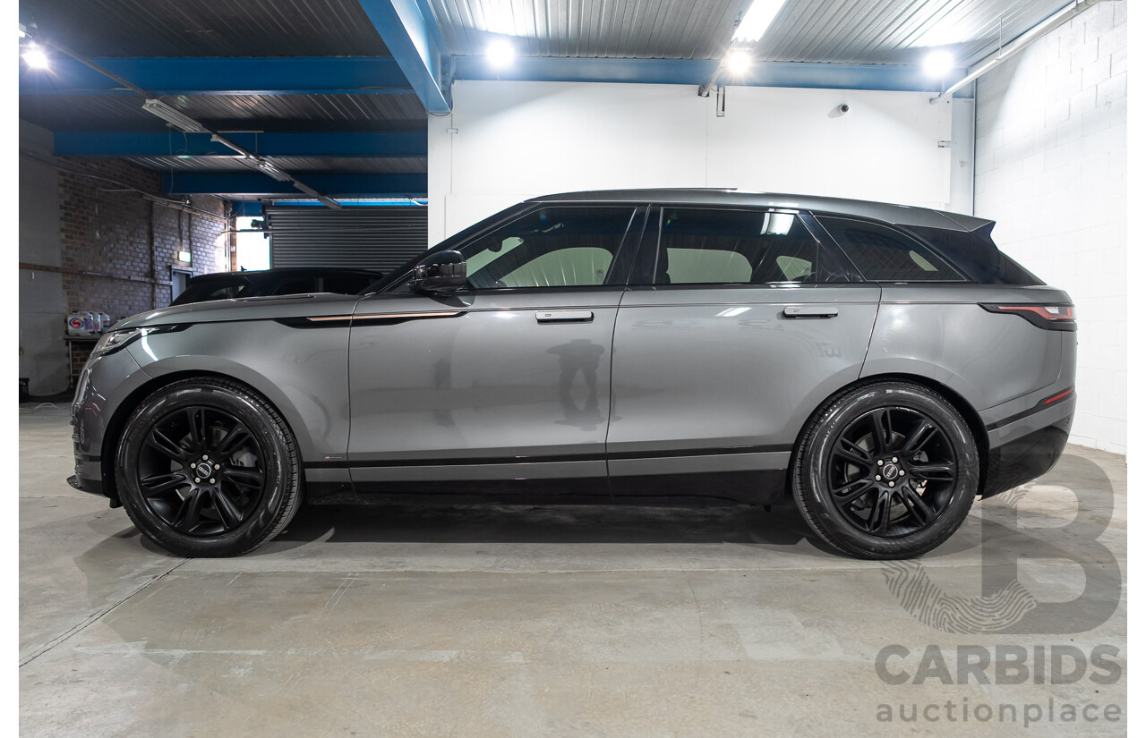 9/2017 Range Rover Velar D300 R-Dynamic S (AWD) MY18 4d Wagon Corris Grey Metallic Twin Turbo Diesel 3.0L