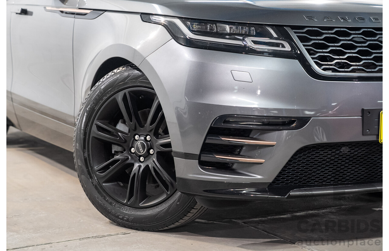 9/2017 Range Rover Velar D300 R-Dynamic S (AWD) MY18 4d Wagon Corris Grey Metallic Twin Turbo Diesel 3.0L