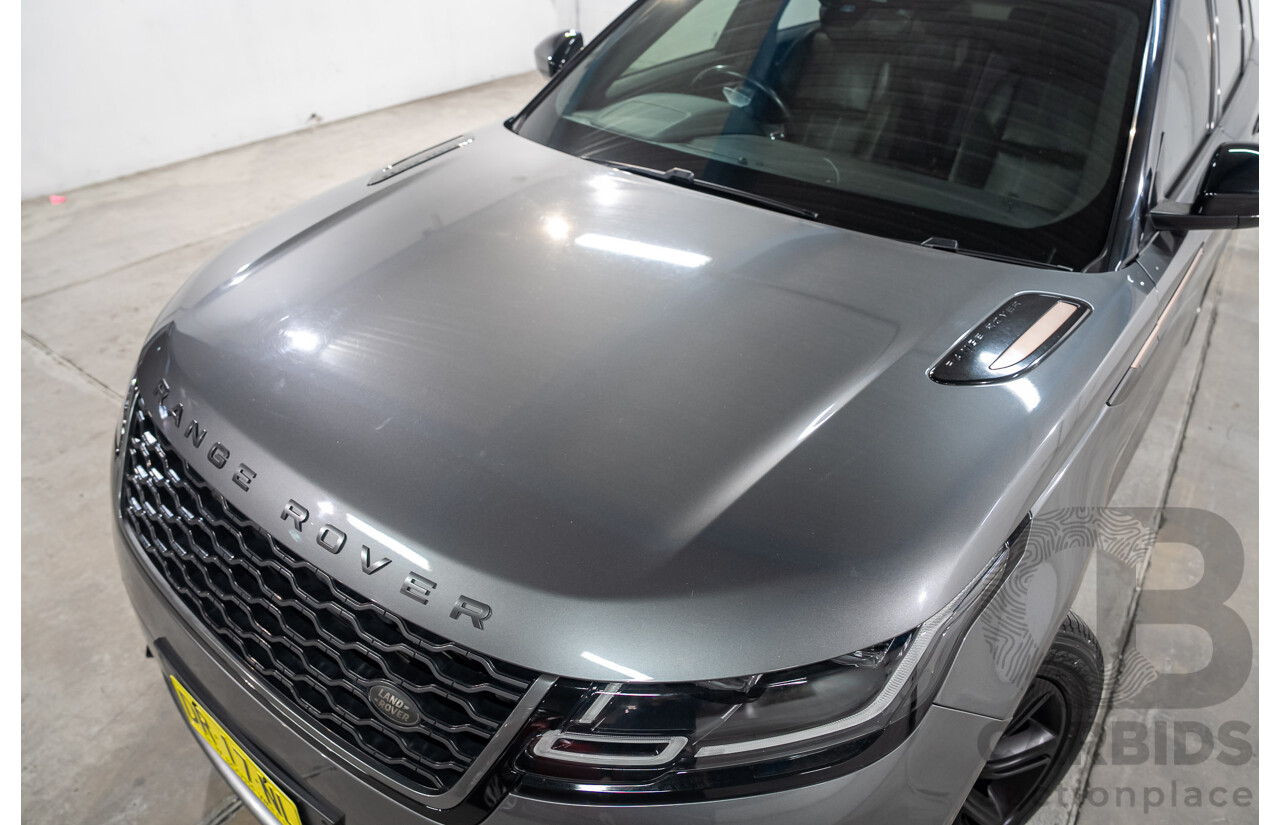 9/2017 Range Rover Velar D300 R-Dynamic S (AWD) MY18 4d Wagon Corris Grey Metallic Twin Turbo Diesel 3.0L