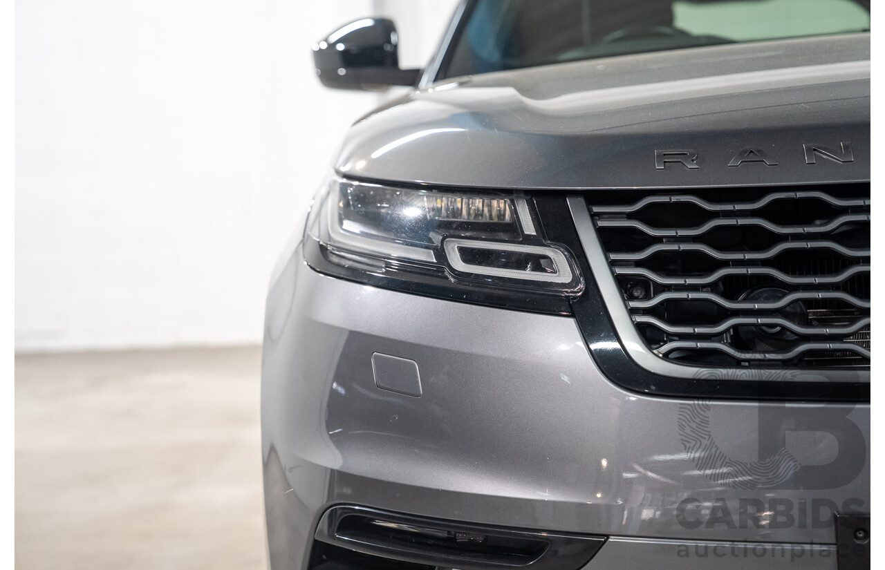 9/2017 Range Rover Velar D300 R-Dynamic S (AWD) MY18 4d Wagon Corris Grey Metallic Twin Turbo Diesel 3.0L