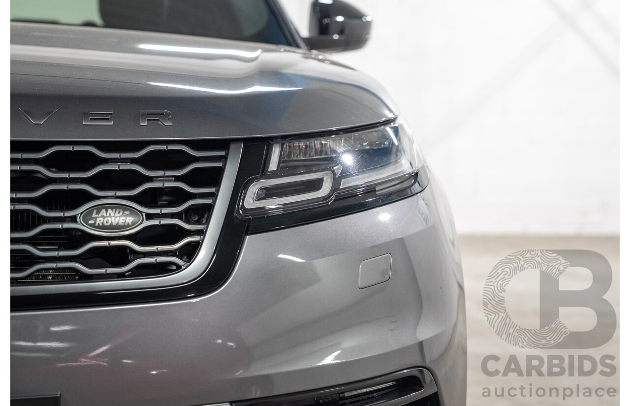 9/2017 Range Rover Velar D300 R-Dynamic S (AWD) MY18 4d Wagon Corris Grey Metallic Twin Turbo Diesel 3.0L
