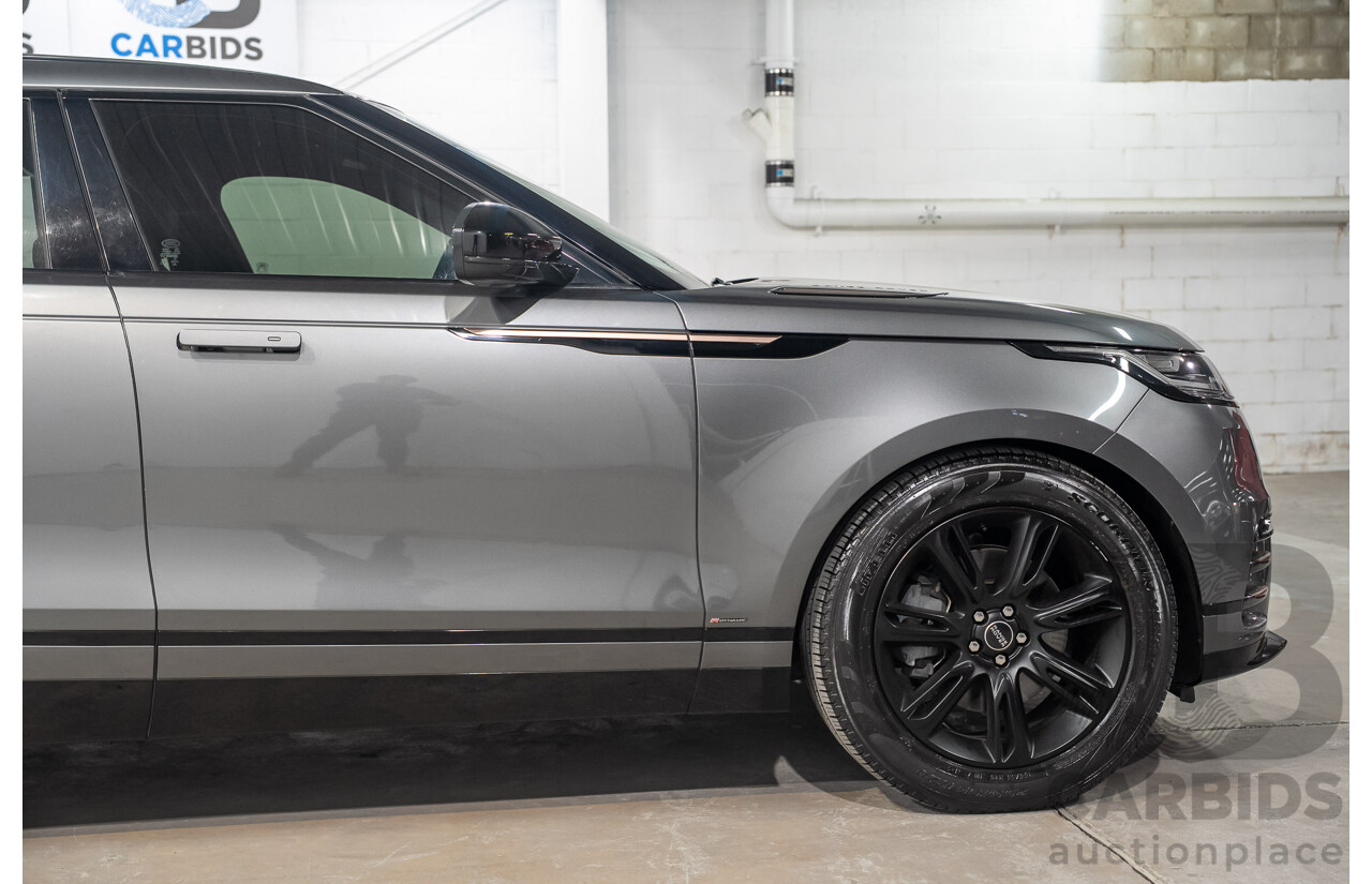 9/2017 Range Rover Velar D300 R-Dynamic S (AWD) MY18 4d Wagon Corris Grey Metallic Twin Turbo Diesel 3.0L