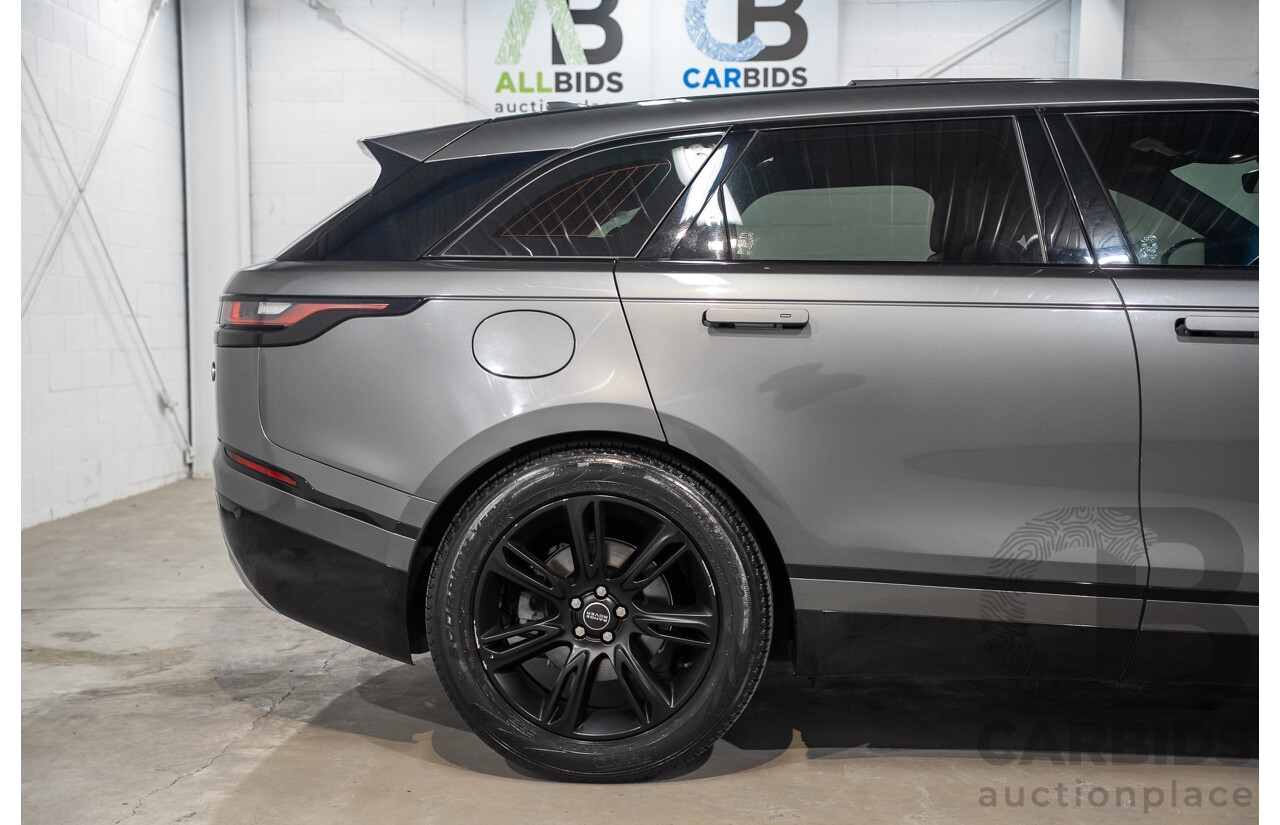 9/2017 Range Rover Velar D300 R-Dynamic S (AWD) MY18 4d Wagon Corris Grey Metallic Twin Turbo Diesel 3.0L