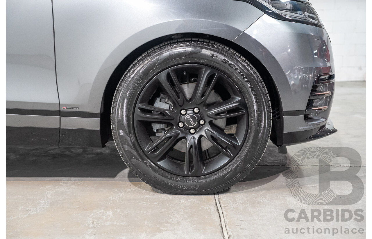 9/2017 Range Rover Velar D300 R-Dynamic S (AWD) MY18 4d Wagon Corris Grey Metallic Twin Turbo Diesel 3.0L
