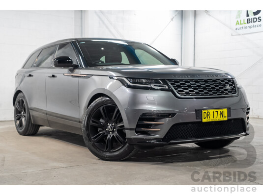 9/2017 Range Rover Velar D300 R-Dynamic S (AWD) MY18 4d Wagon Corris Grey Metallic Twin Turbo Diesel 3.0L