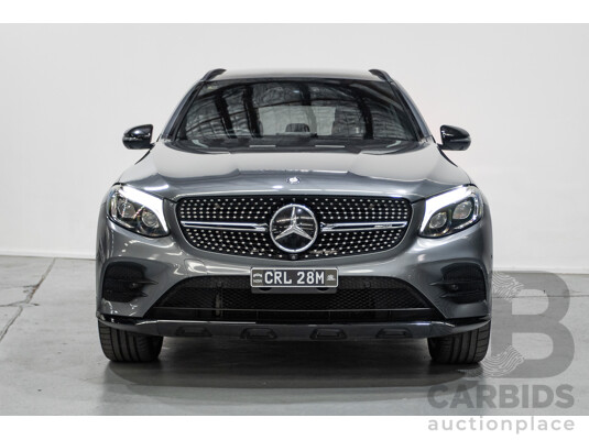 03/2017 Mercedes-Benz GLC 43 AMG (AWD) 253 MY17 4D Wagon Selenite Grey Metallic Twin-Turbo 3.0L