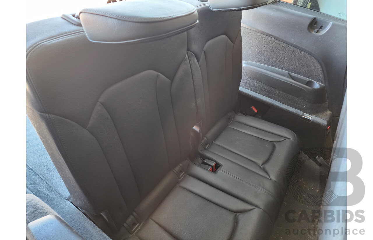 01/2016 Audi Q7 3.0 TDI Quattro 4M 4d Wagon Silver 3.0L