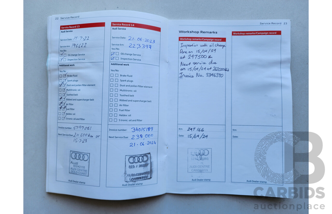 01/2016 Audi Q7 3.0 TDI Quattro 4M 4d Wagon Silver 3.0L
