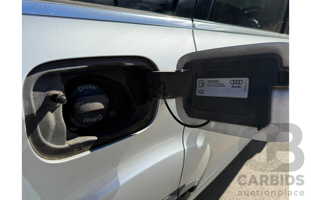 06/2012 Audi Q7 3.0 TDI QUATTRO AWD MY12 4D Wagon Ice Silver Metallic Turbo Diesel 3.0L