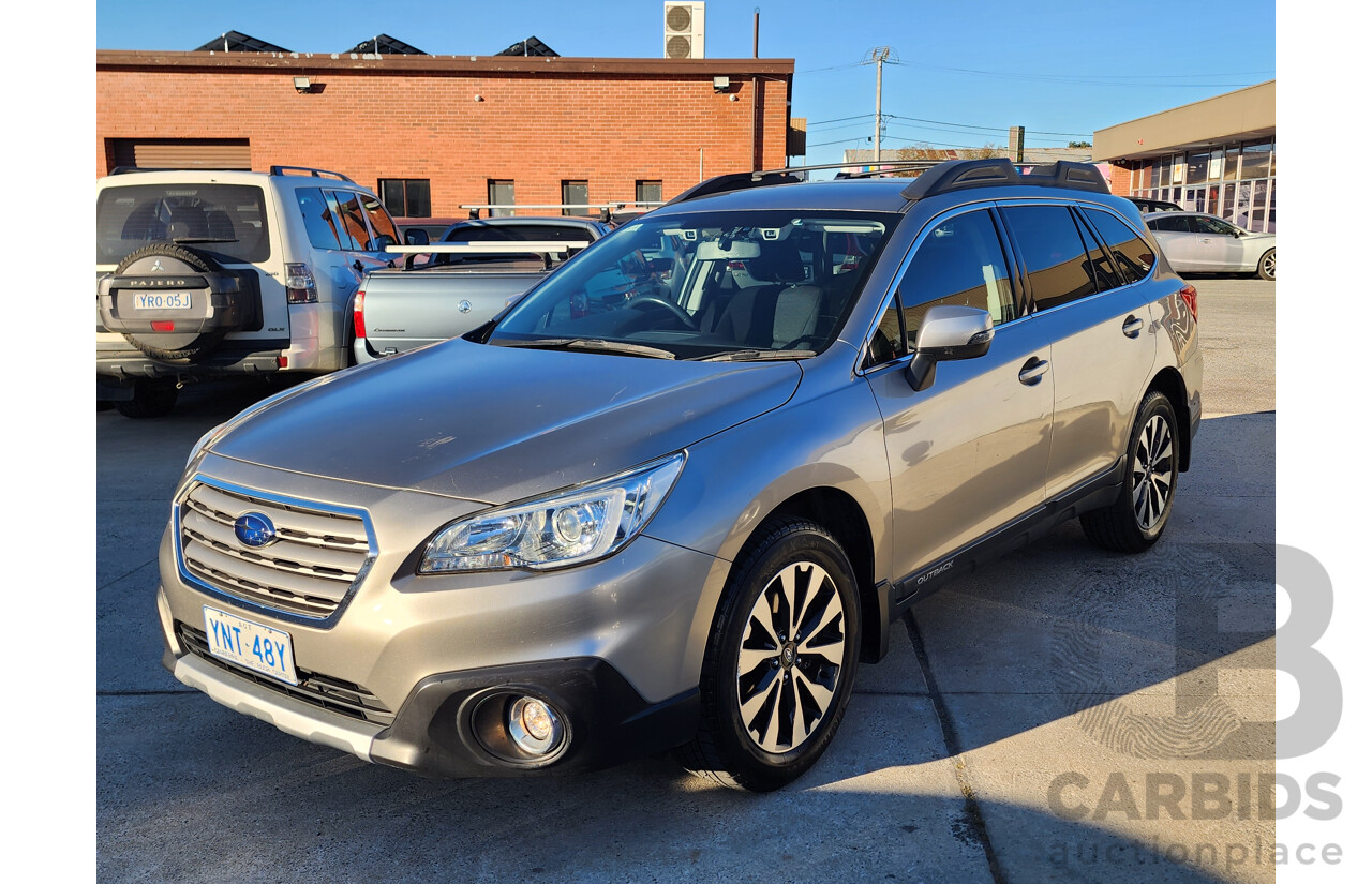 09/2016 Subaru Outback 2.5i MY16 4d Wagon Silver 2.5L