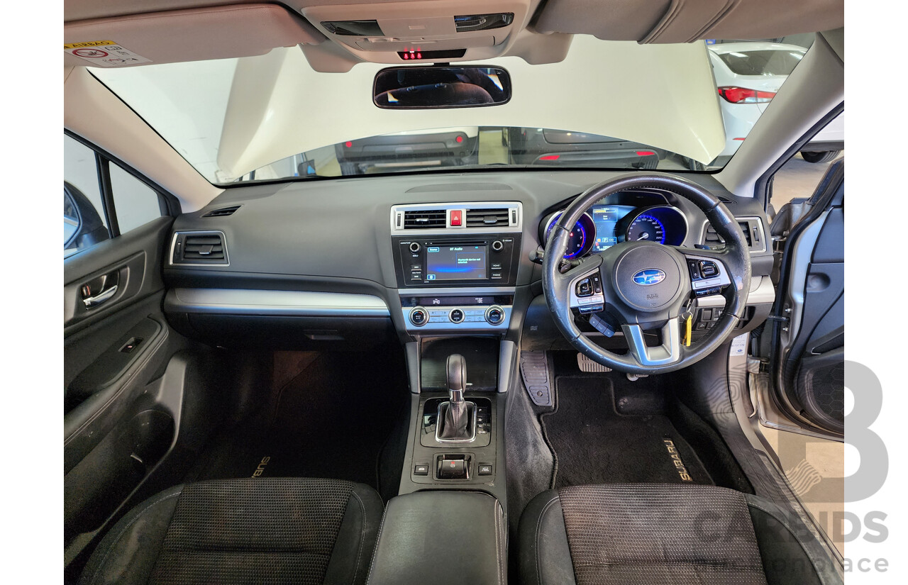 09/2016 Subaru Outback 2.5i MY16 4d Wagon Silver 2.5L