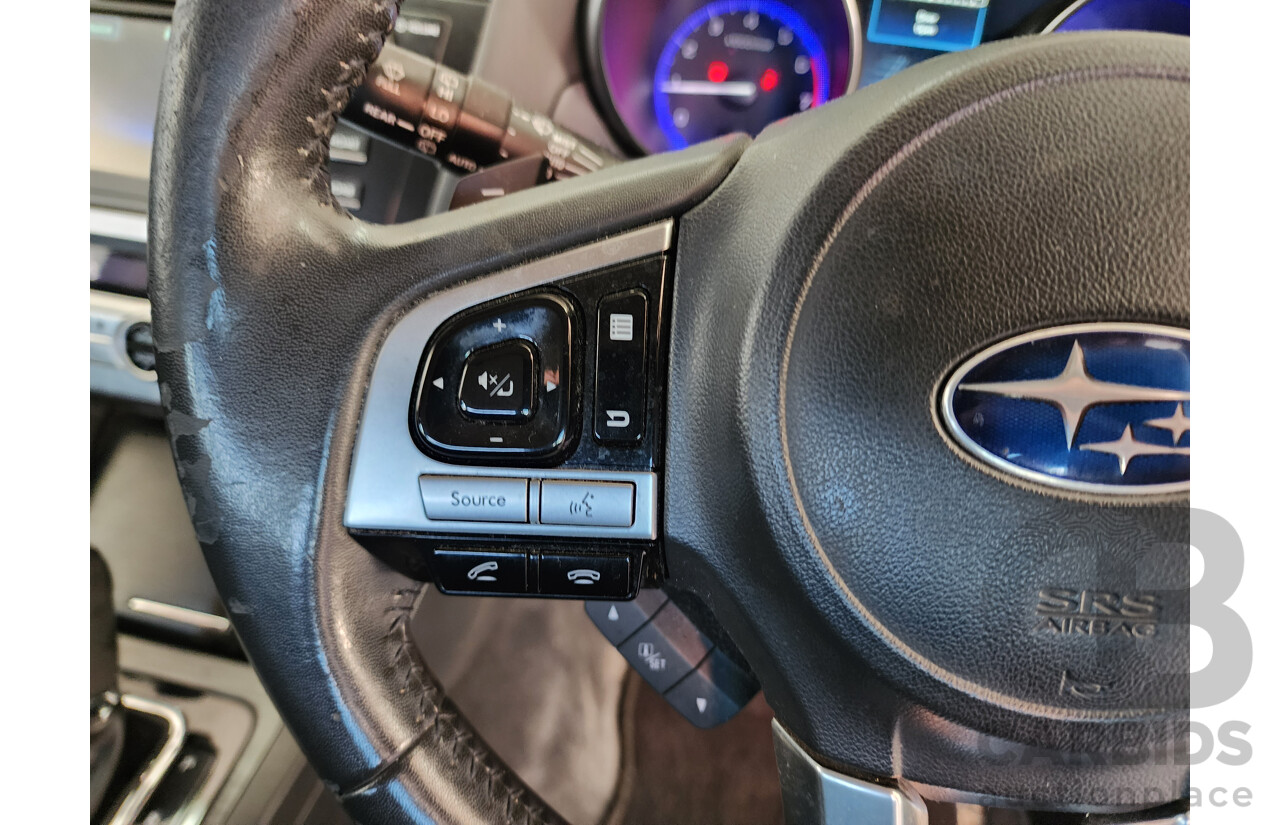 09/2016 Subaru Outback 2.5i MY16 4d Wagon Silver 2.5L