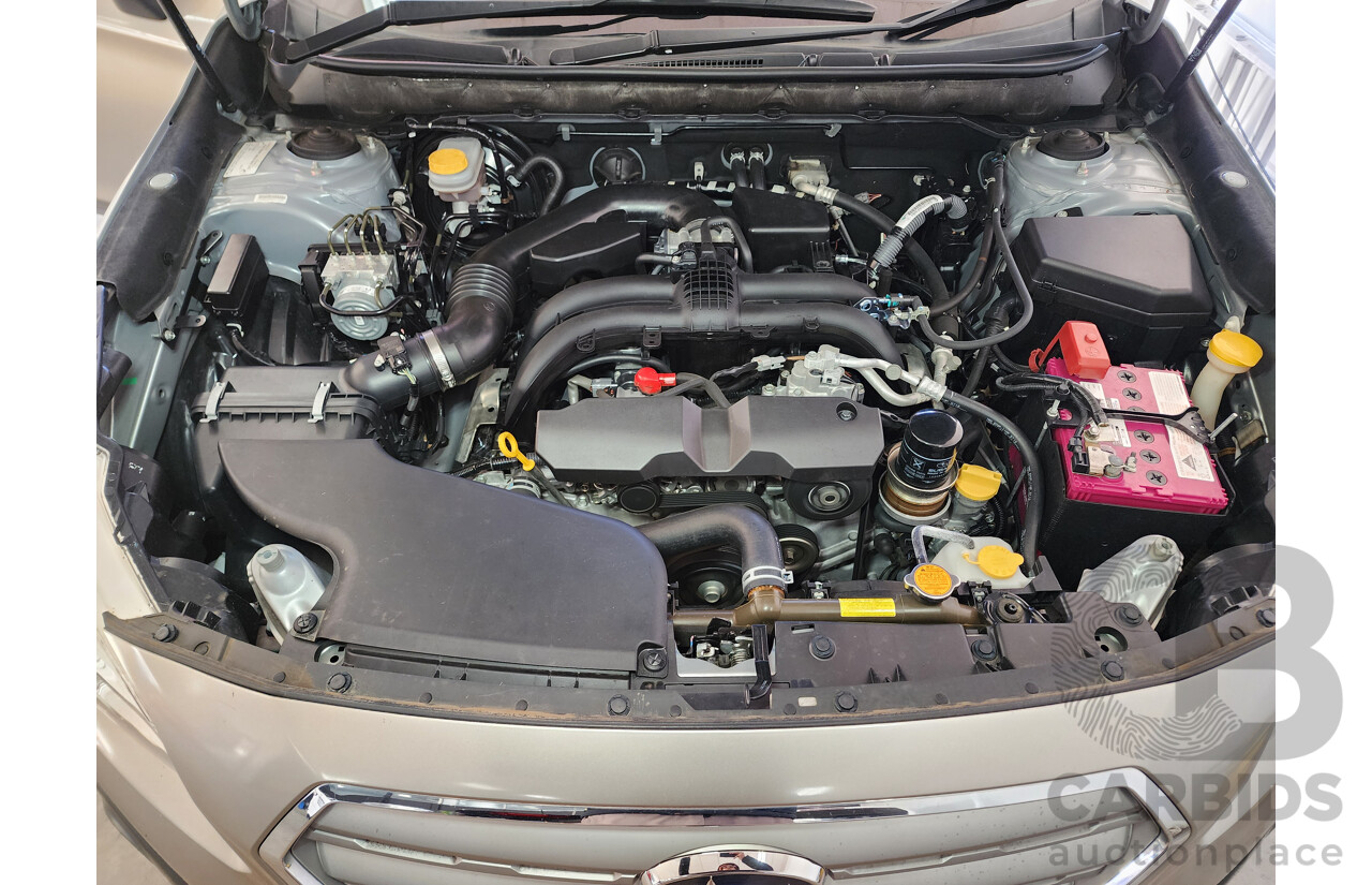 09/2016 Subaru Outback 2.5i MY16 4d Wagon Silver 2.5L