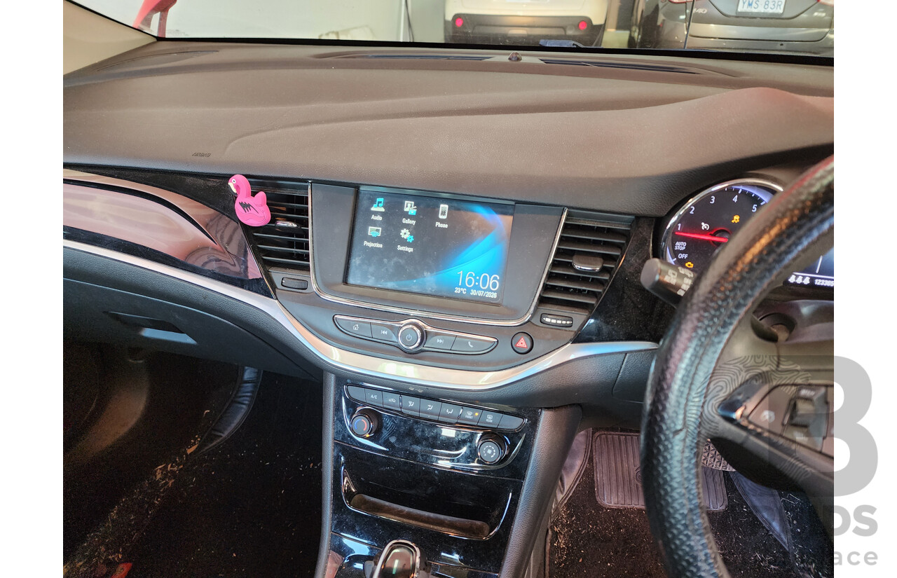 01/2017 Holden Astra R BK MY17 5d Hatchback Red 1.4L