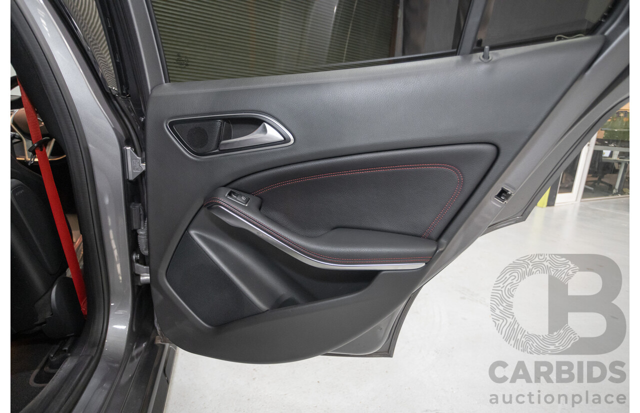 8/2015 Mercedes-Benz GLA 45 AMG 4MATIC (AWD) X156 MY15 4d Wagon Mountain Grey Metallic Turbo 2.0L