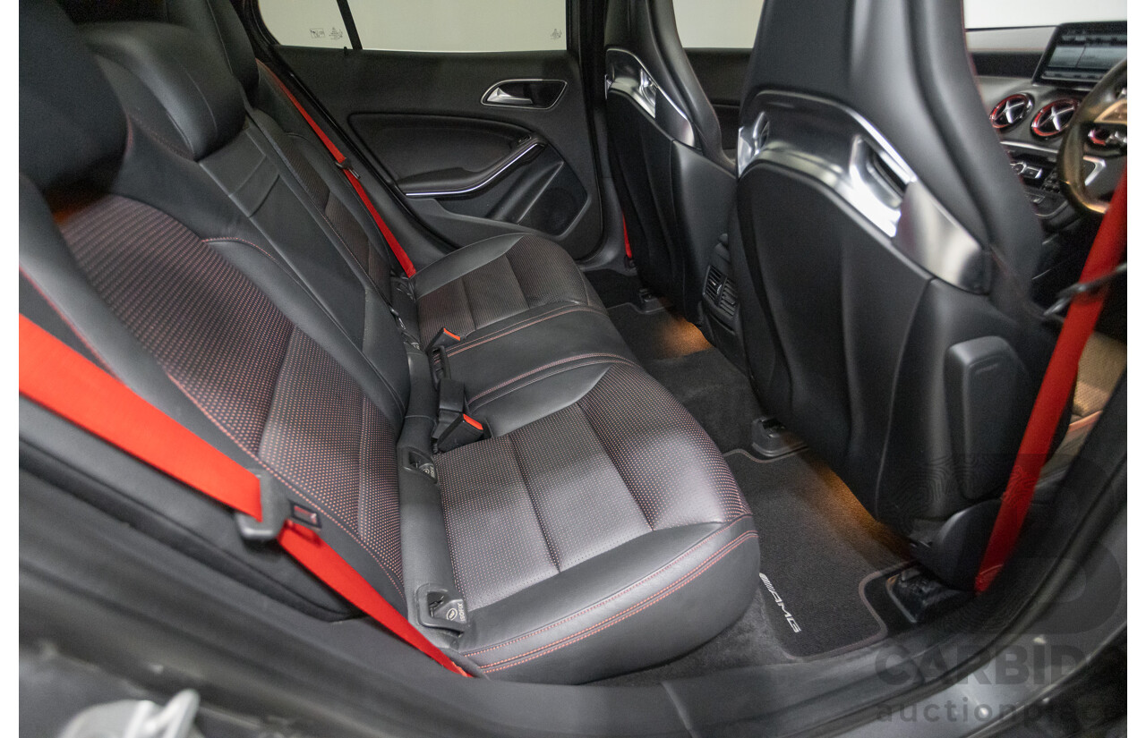 8/2015 Mercedes-Benz GLA 45 AMG 4MATIC (AWD) X156 MY15 4d Wagon Mountain Grey Metallic Turbo 2.0L