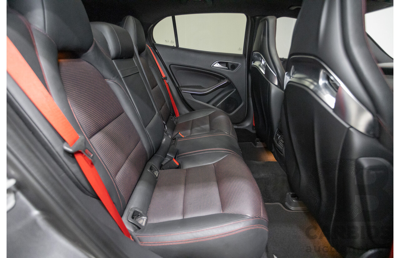 8/2015 Mercedes-Benz GLA 45 AMG 4MATIC (AWD) X156 MY15 4d Wagon Mountain Grey Metallic Turbo 2.0L