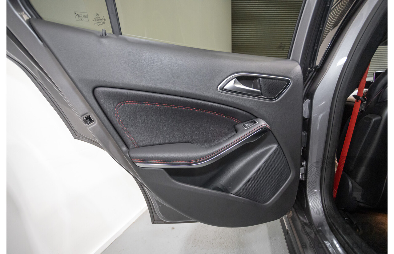 8/2015 Mercedes-Benz GLA 45 AMG 4MATIC (AWD) X156 MY15 4d Wagon Mountain Grey Metallic Turbo 2.0L