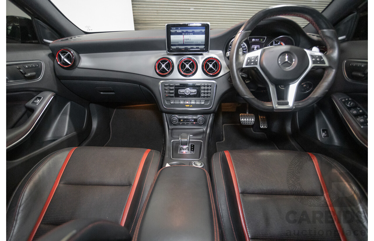 8/2015 Mercedes-Benz GLA 45 AMG 4MATIC (AWD) X156 MY15 4d Wagon Mountain Grey Metallic Turbo 2.0L