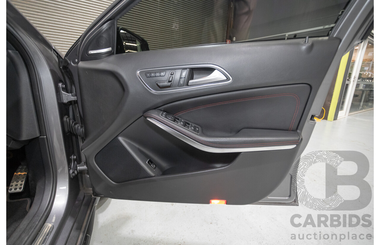 8/2015 Mercedes-Benz GLA 45 AMG 4MATIC (AWD) X156 MY15 4d Wagon Mountain Grey Metallic Turbo 2.0L