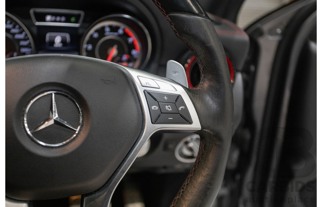 8/2015 Mercedes-Benz GLA 45 AMG 4MATIC (AWD) X156 MY15 4d Wagon Mountain Grey Metallic Turbo 2.0L