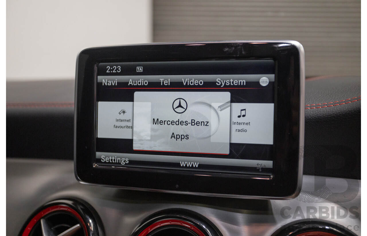 8/2015 Mercedes-Benz GLA 45 AMG 4MATIC (AWD) X156 MY15 4d Wagon Mountain Grey Metallic Turbo 2.0L