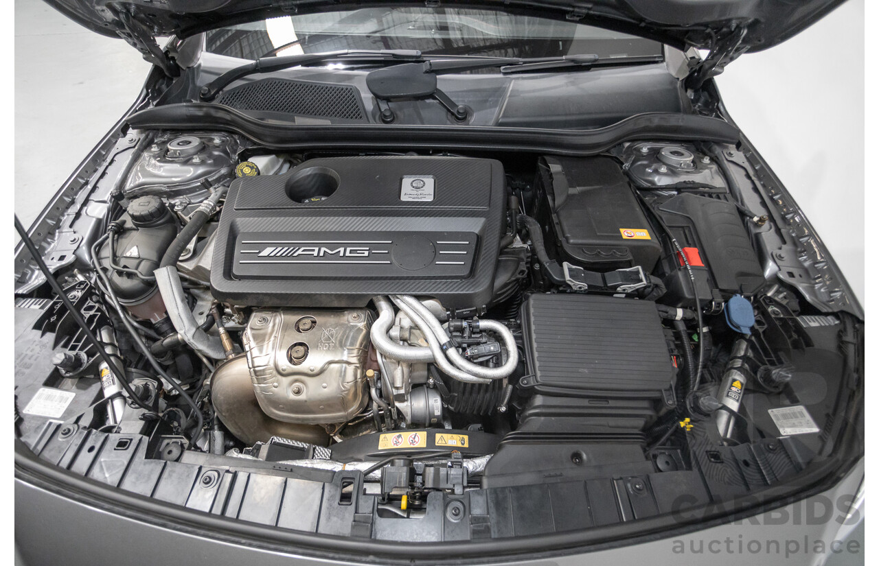 8/2015 Mercedes-Benz GLA 45 AMG 4MATIC (AWD) X156 MY15 4d Wagon Mountain Grey Metallic Turbo 2.0L