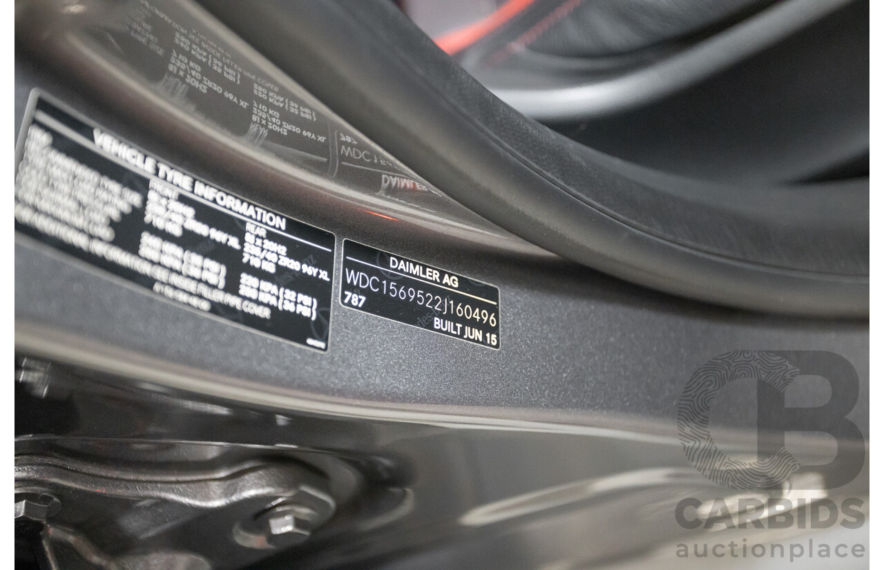 8/2015 Mercedes-Benz GLA 45 AMG 4MATIC (AWD) X156 MY15 4d Wagon Mountain Grey Metallic Turbo 2.0L