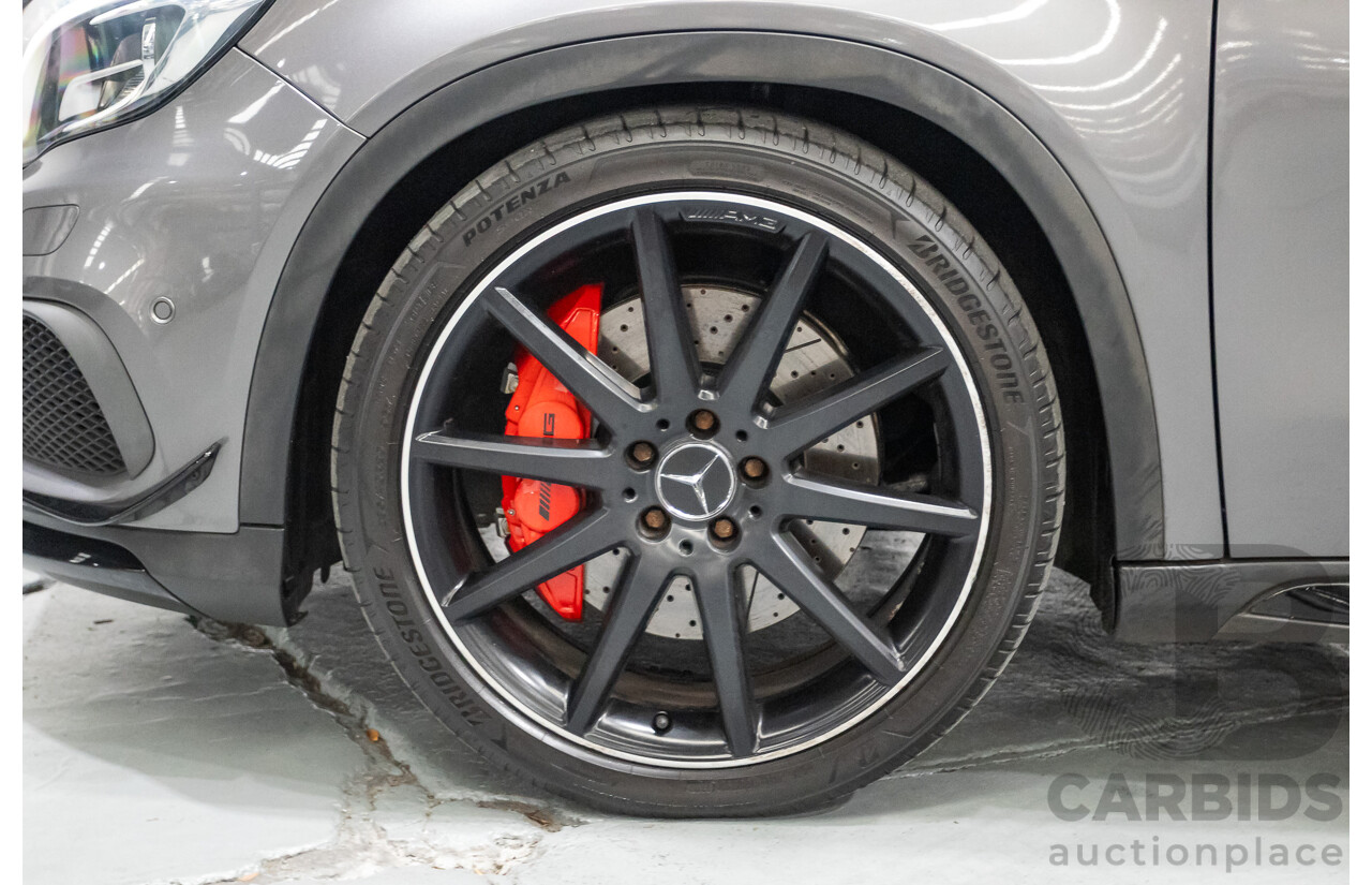 8/2015 Mercedes-Benz GLA 45 AMG 4MATIC (AWD) X156 MY15 4d Wagon Mountain Grey Metallic Turbo 2.0L