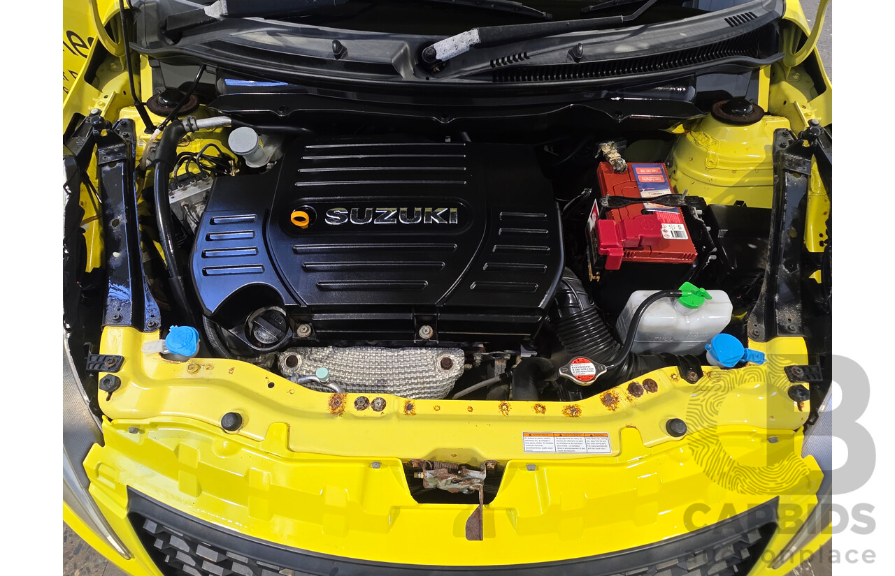 11/2013 Suzuki Swift Sport FZ MY13 5d Hatchback Yellow 1.6L