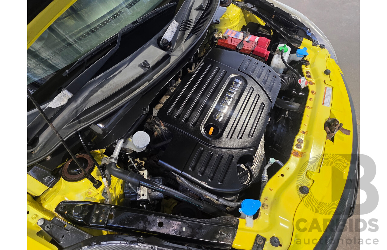 11/2013 Suzuki Swift Sport FZ MY13 5d Hatchback Yellow 1.6L