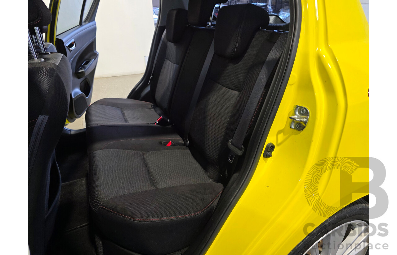 11/2013 Suzuki Swift Sport FZ MY13 5d Hatchback Yellow 1.6L