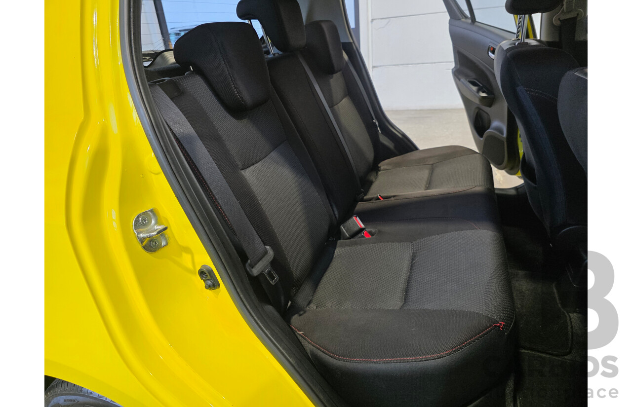 11/2013 Suzuki Swift Sport FZ MY13 5d Hatchback Yellow 1.6L