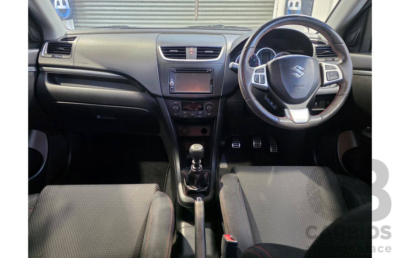 11/2013 Suzuki Swift Sport FZ MY13 5d Hatchback Yellow 1.6L