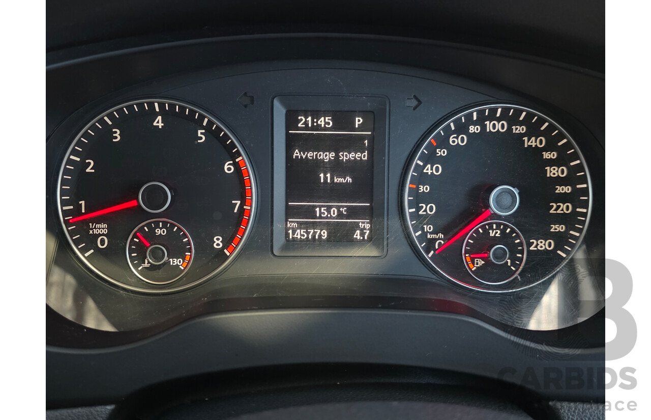6/2013 Volkswagen Jetta 118 TSI 1KM MY13.5 4d Sedan White 1.4L
