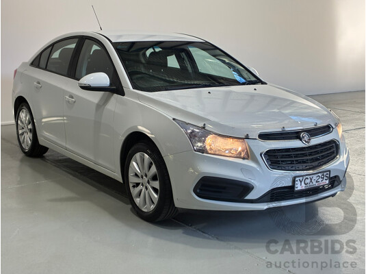 02/2016 Holden Cruze Equipe JH MY16 4D Sedan White 1.8L