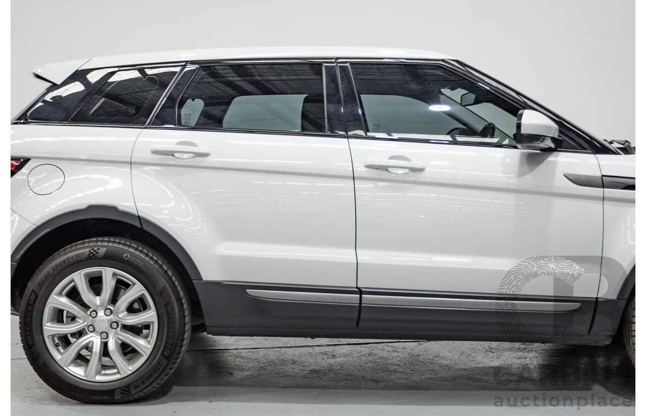 1/2018 Range Rover Evoque TD4 SE AWD LV MY18 5d Wagon Fuji White Turbo Diesel 2.0L