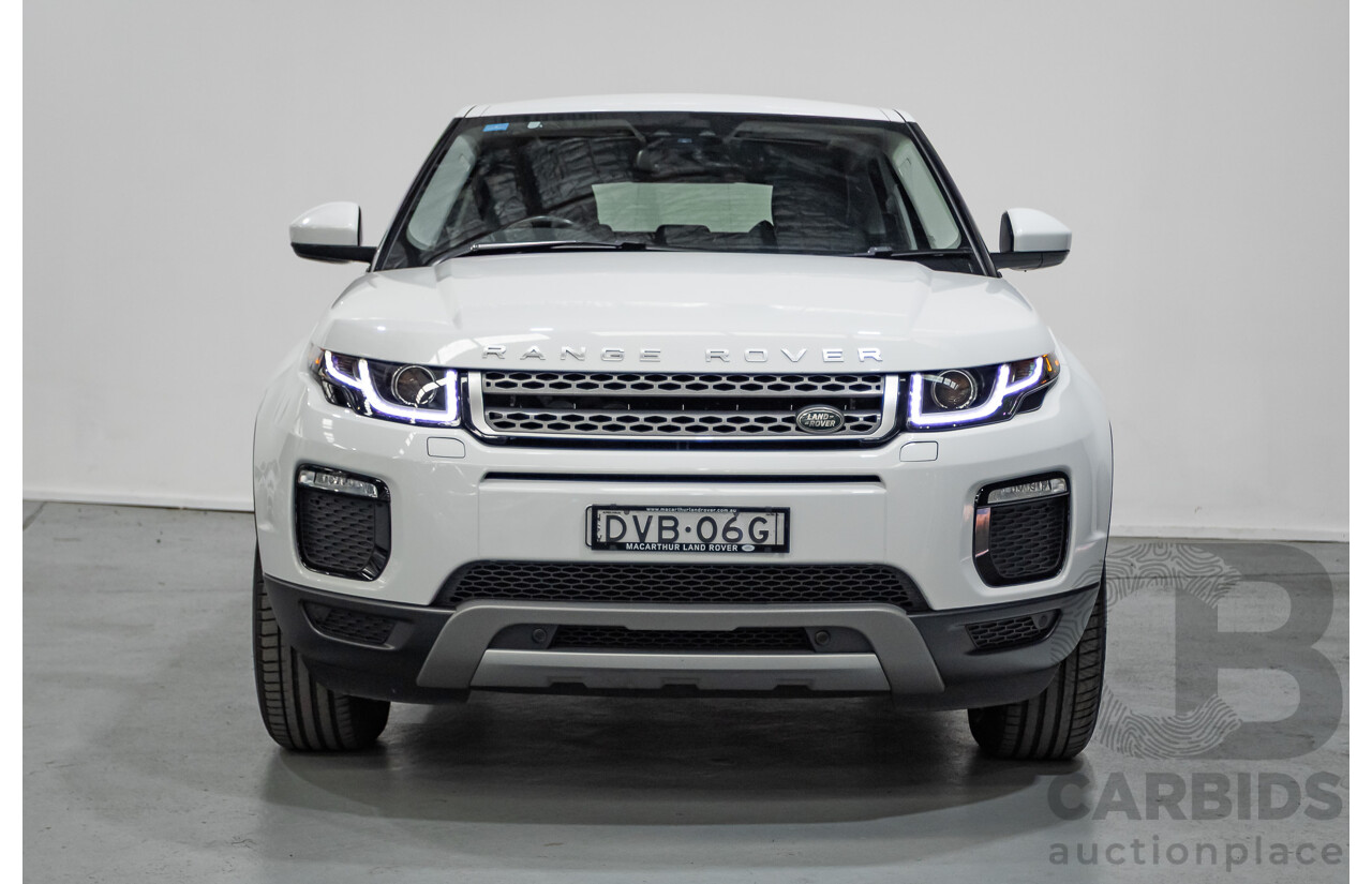 1/2018 Range Rover Evoque TD4 SE AWD LV MY18 5d Wagon Fuji White Turbo Diesel 2.0L
