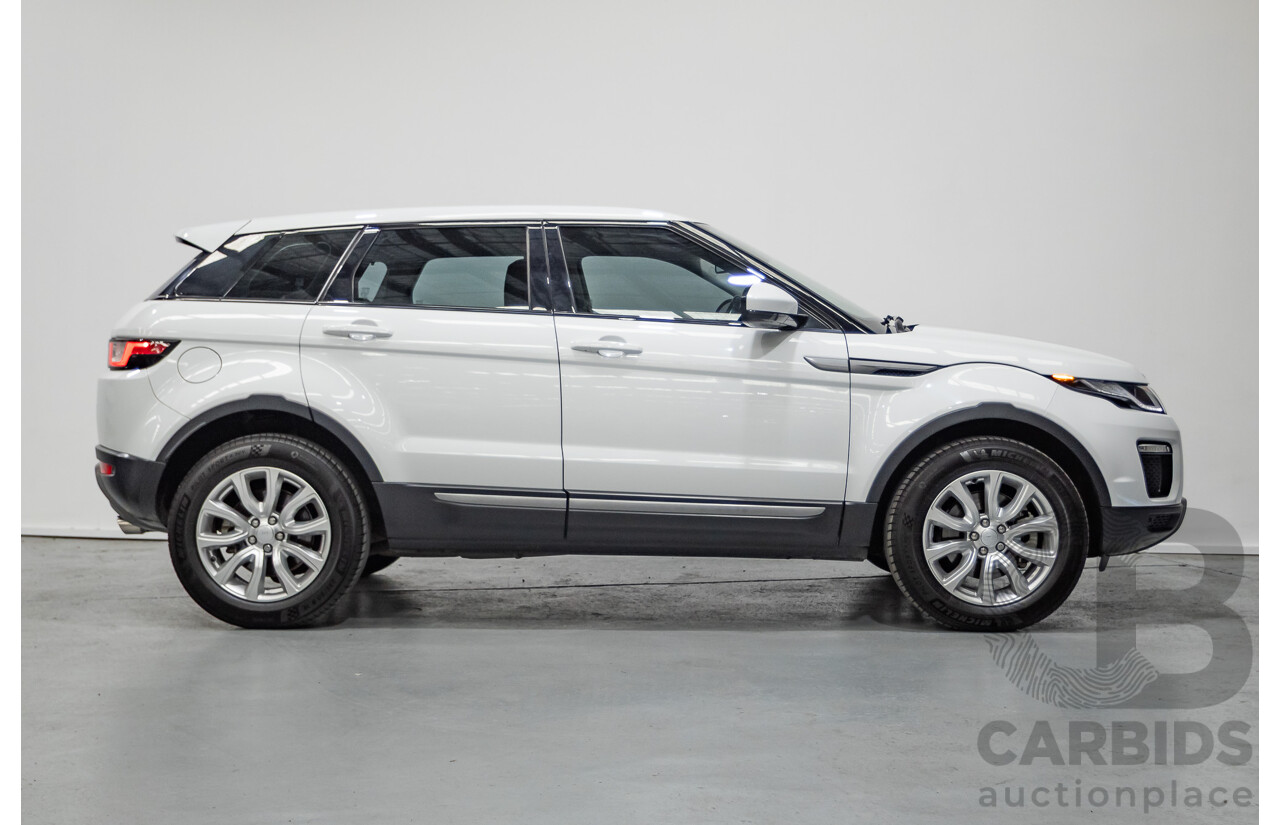 1/2018 Range Rover Evoque TD4 SE AWD LV MY18 5d Wagon Fuji White Turbo Diesel 2.0L