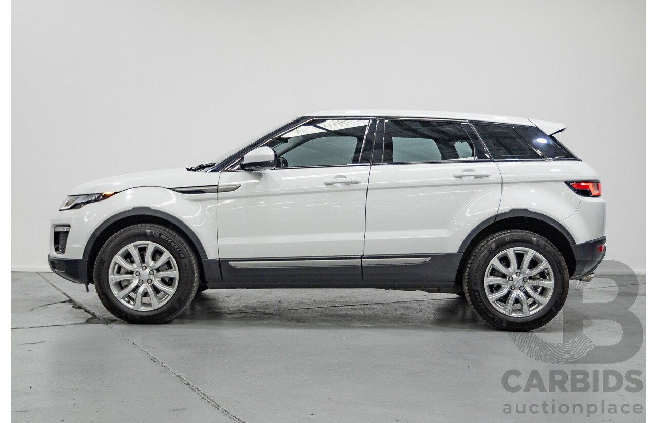 1/2018 Range Rover Evoque TD4 SE AWD LV MY18 5d Wagon Fuji White Turbo Diesel 2.0L