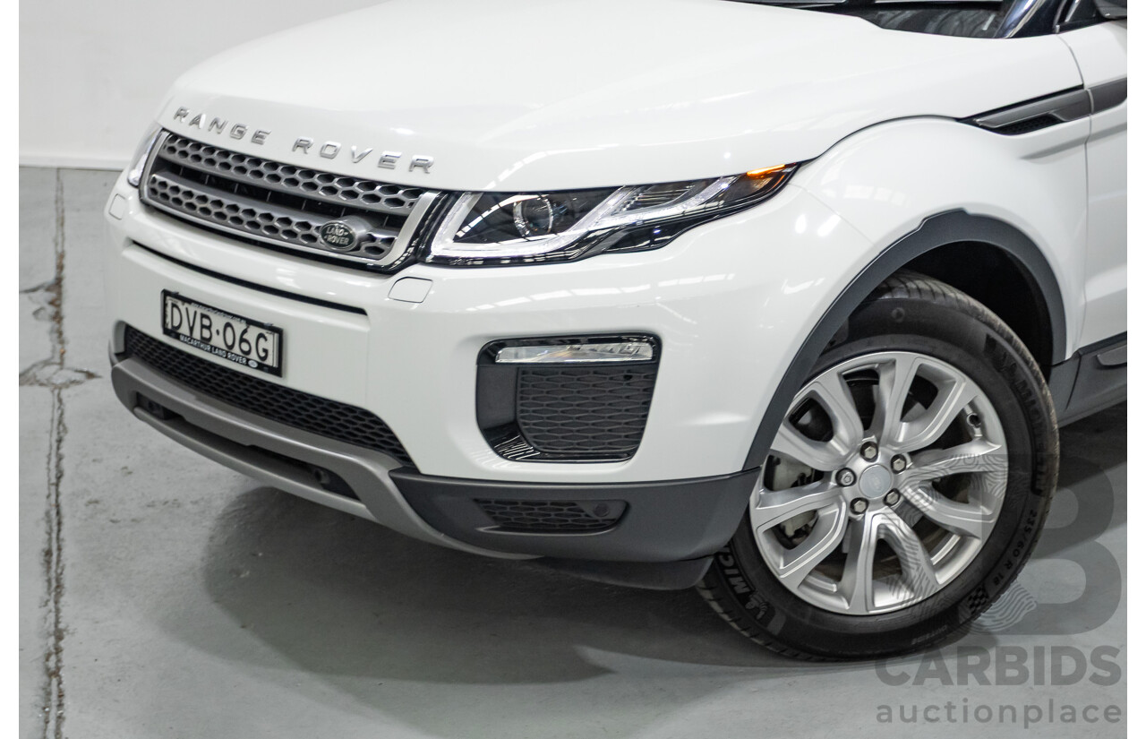 1/2018 Range Rover Evoque TD4 SE AWD LV MY18 5d Wagon Fuji White Turbo Diesel 2.0L