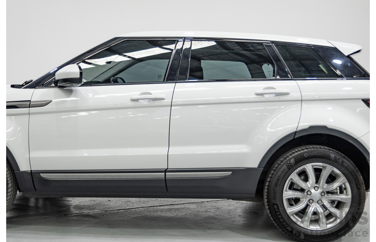 1/2018 Range Rover Evoque TD4 SE AWD LV MY18 5d Wagon Fuji White Turbo Diesel 2.0L