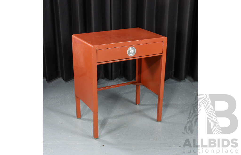 Small Industrial Acme Single Drawer Desk