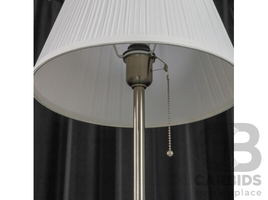 Modern Chrome Floor Lamp